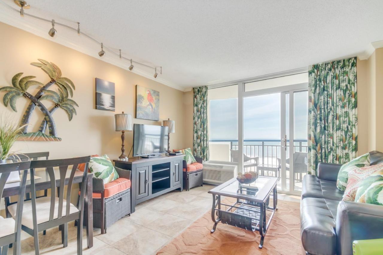 Oceanfront Condo W Balcony Minutes Walk To The Beach Myrtle Beach Ngoại thất bức ảnh